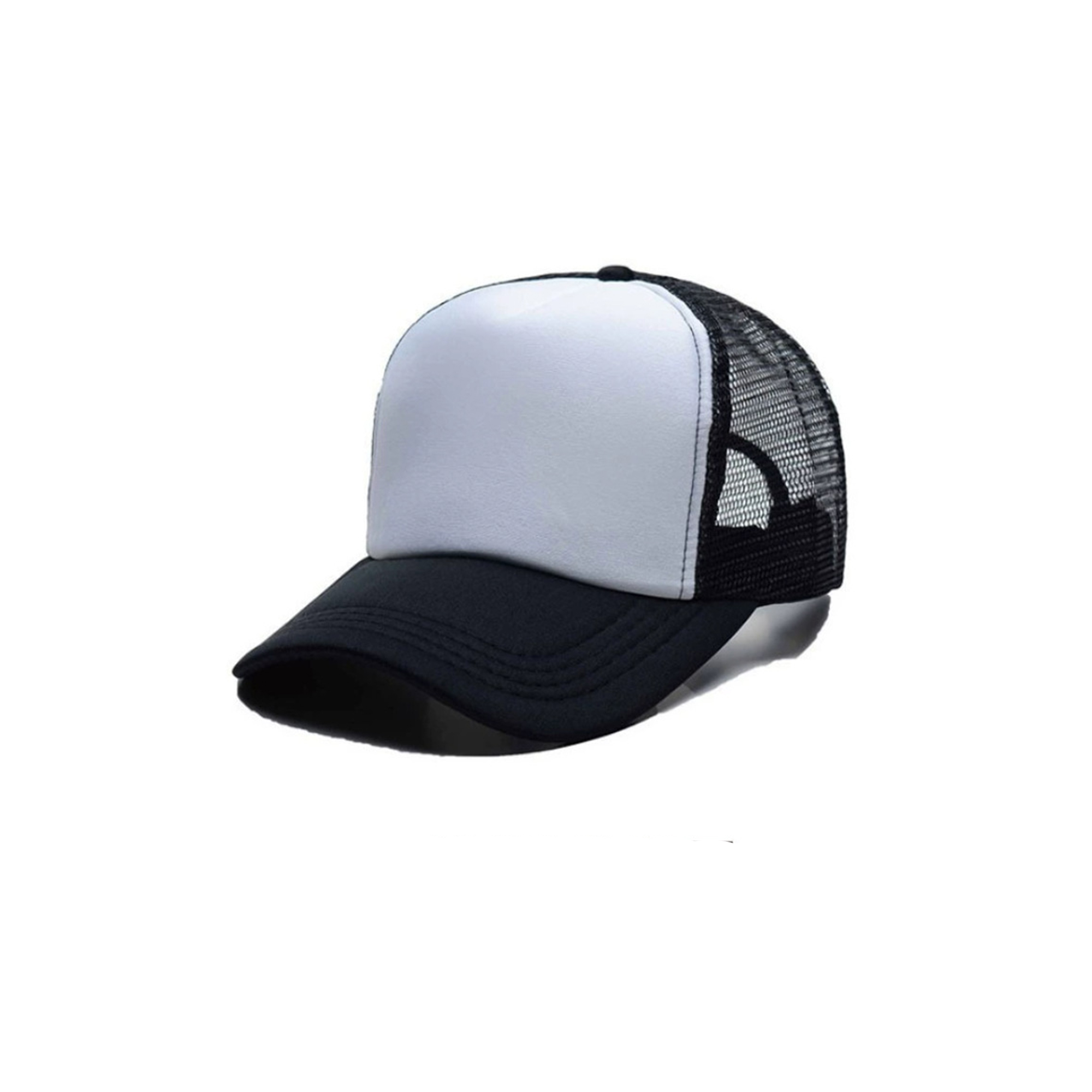 Polyester Cotton Mesh Back Baseball Cap 10.5 x 7.5 x 5.3" 9