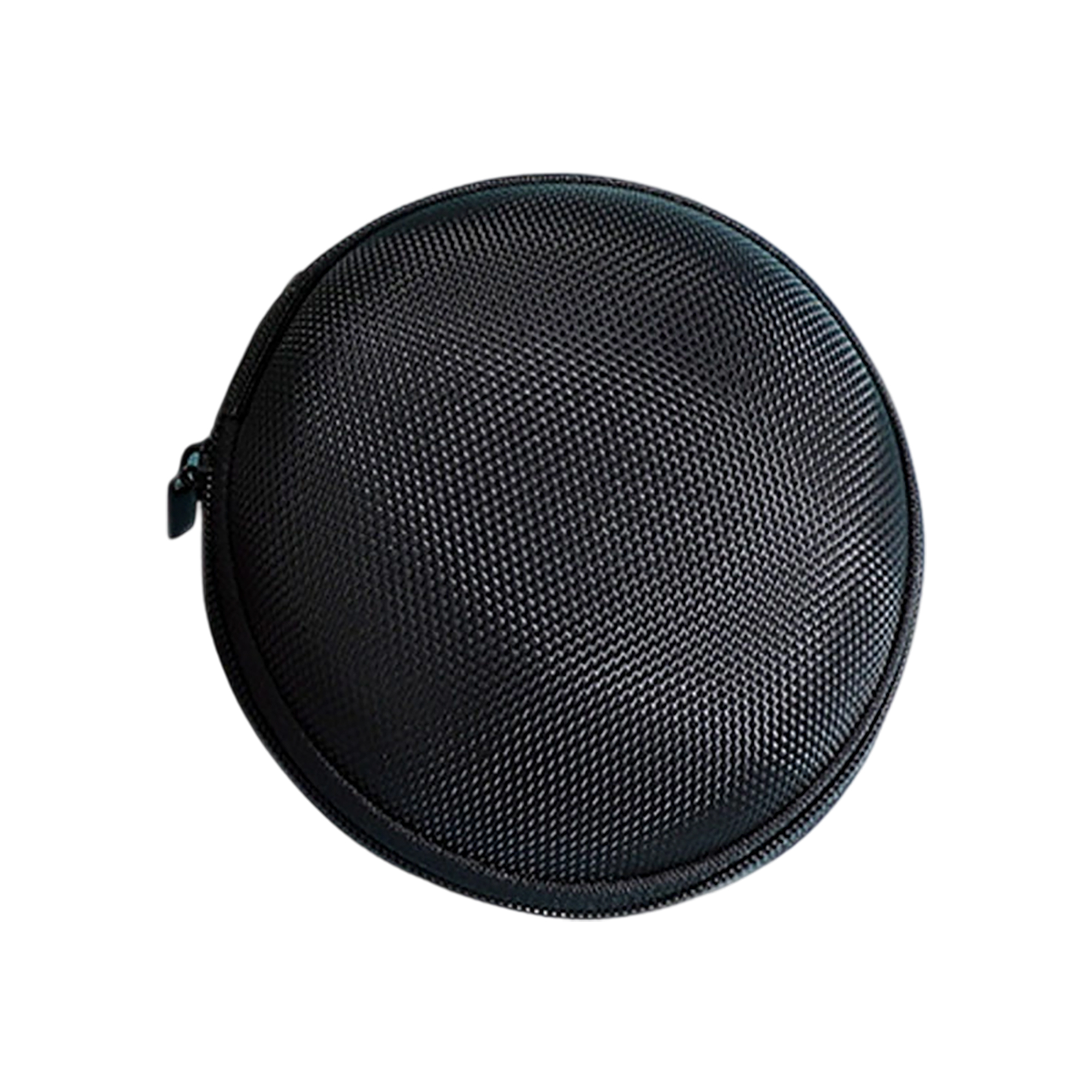 EVA Round Zipper Earphone Case With Mesh Pocket 6