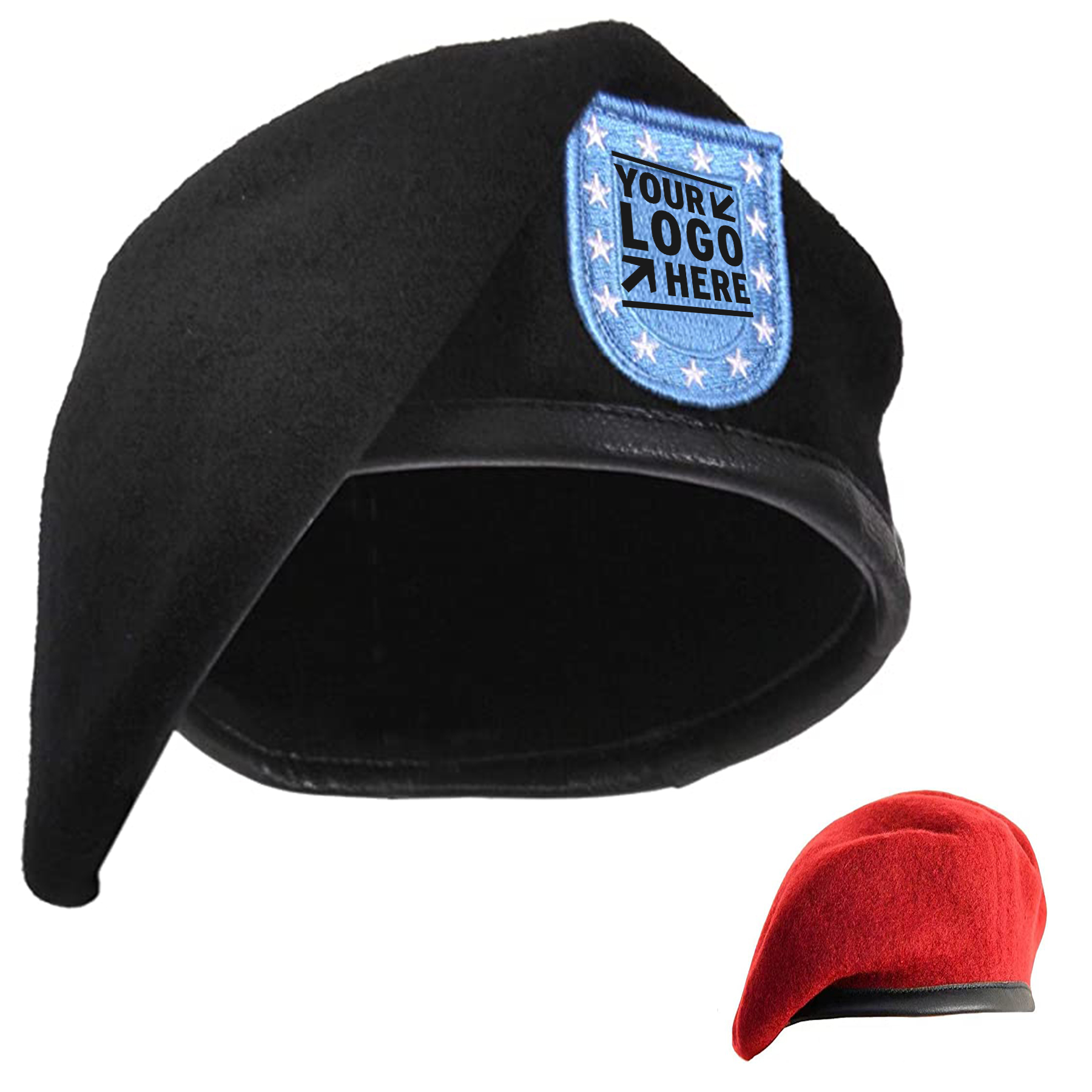 4 x 4 x 6 Inches Official Military Beret 2