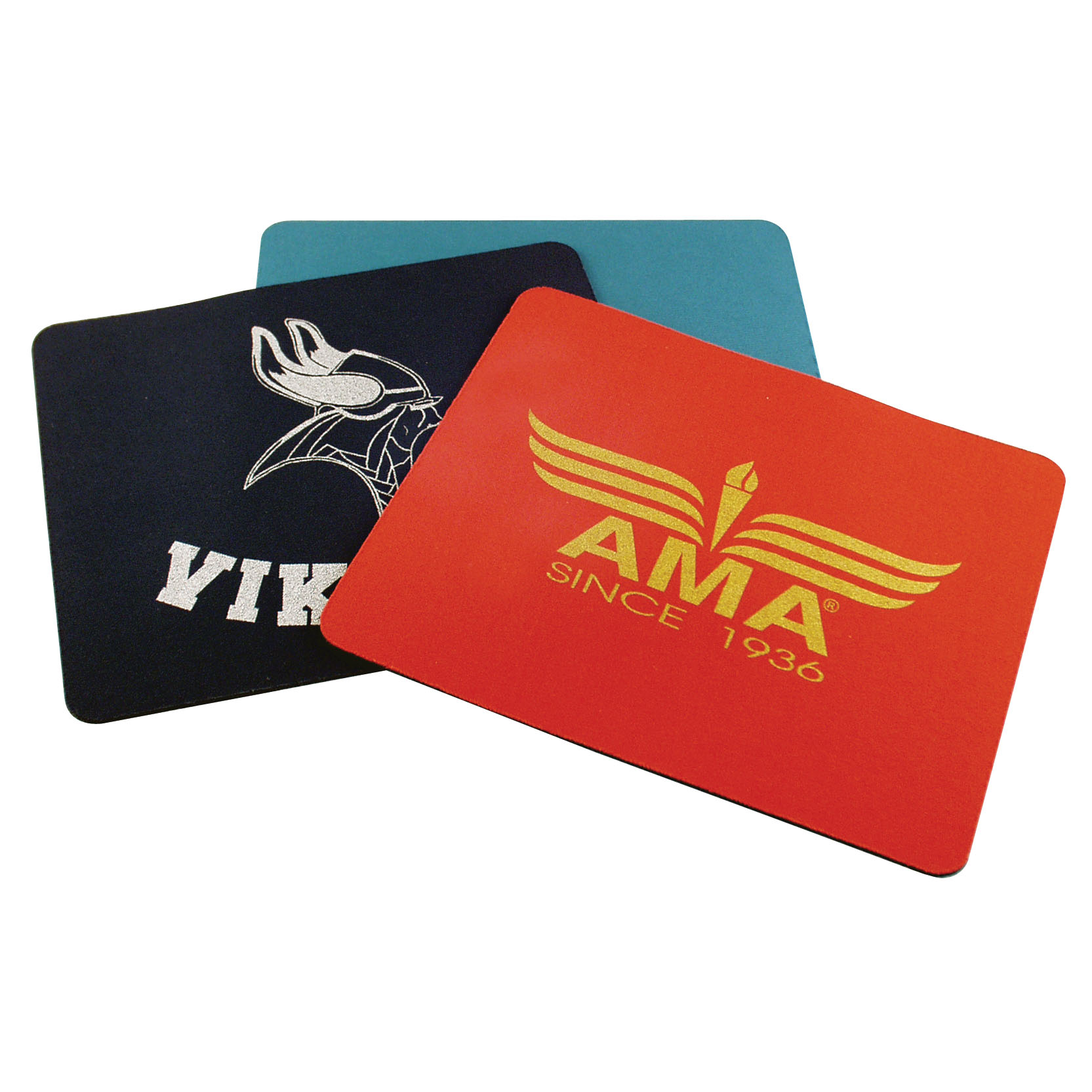 Rectangle Mouse Pad w/ Solid Color Screen Print 2