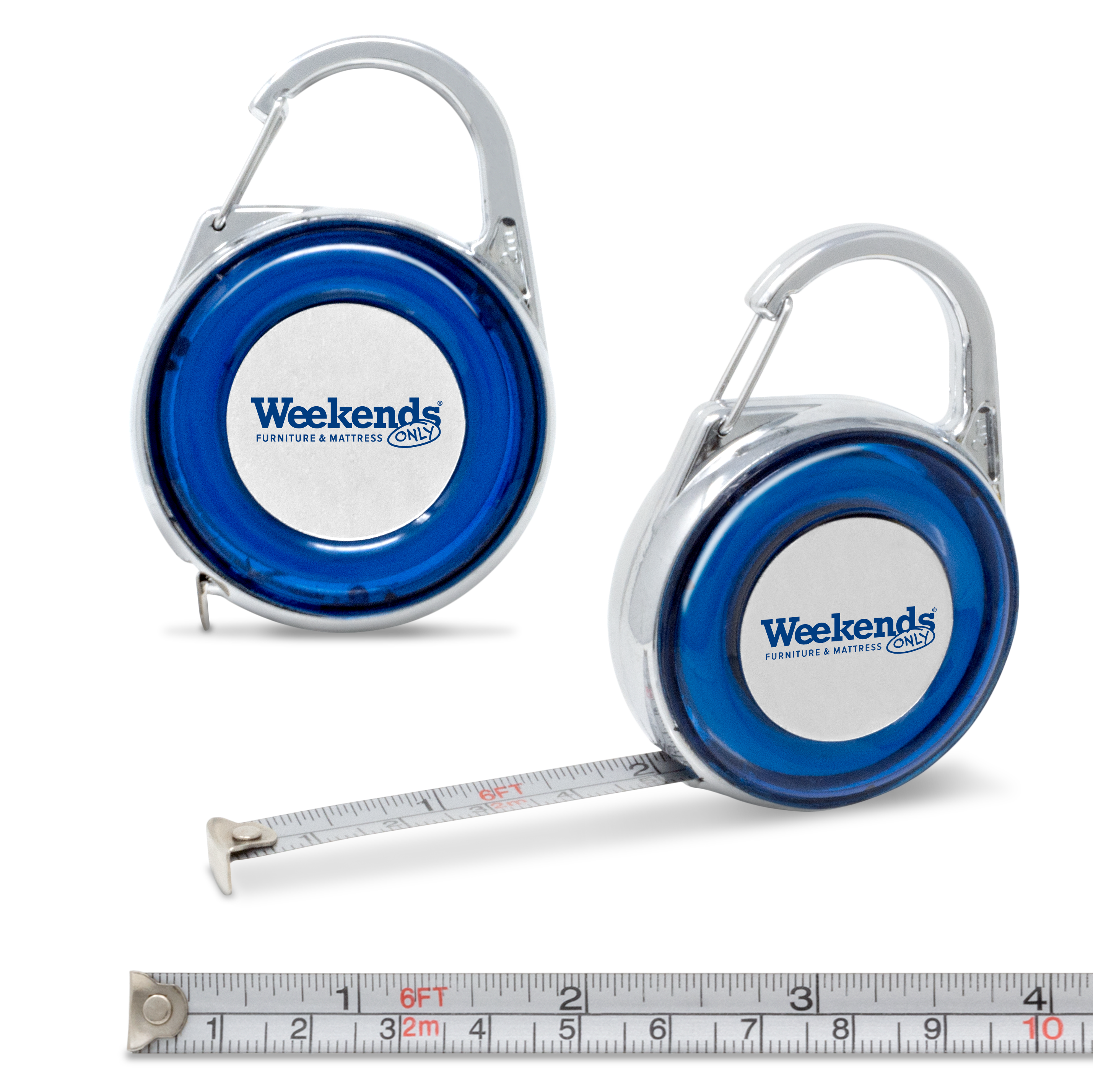 6-Ft Carabiner Tape Measure