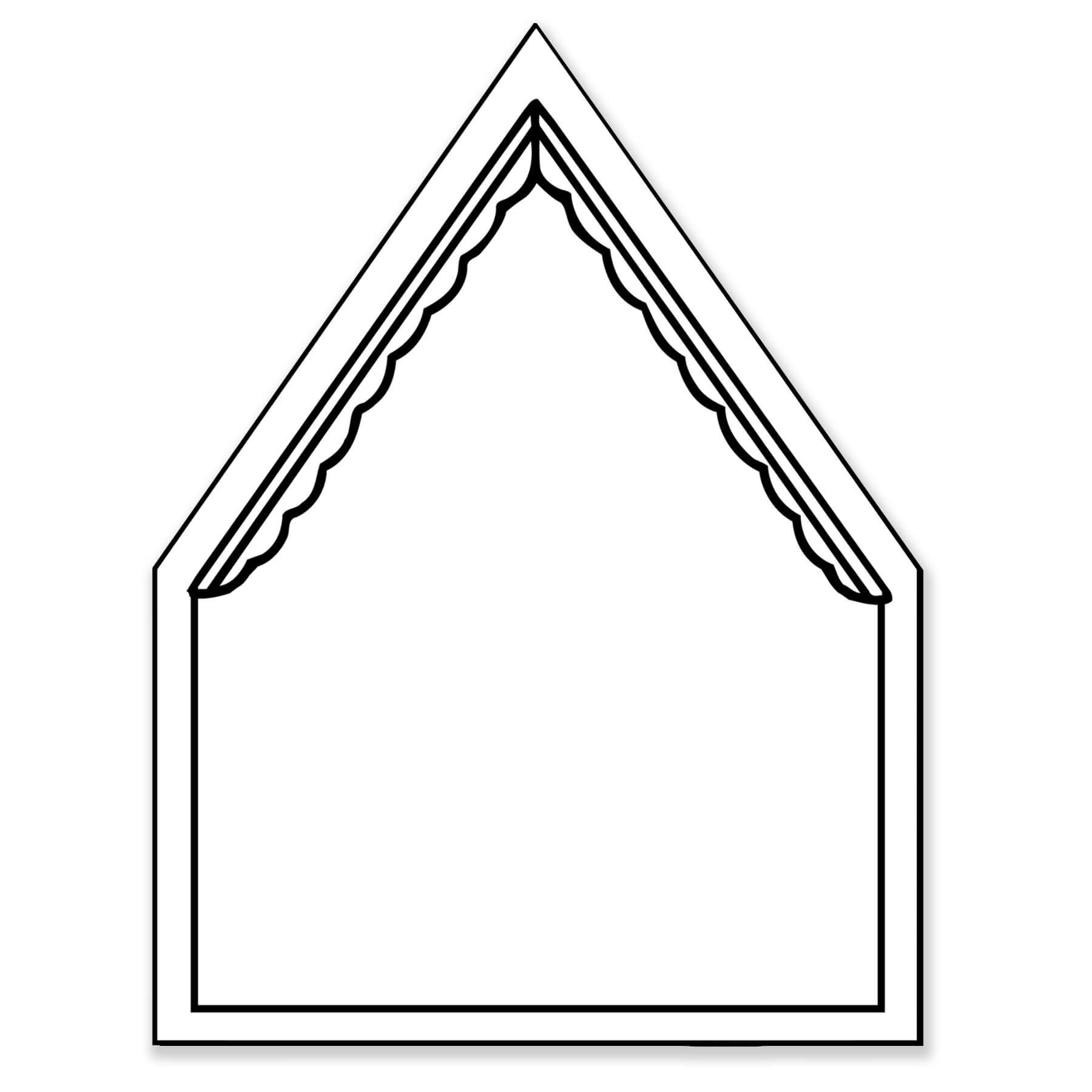 House 2"H x 1.5"W NoteKeeper™ Magnet 20 Mil 3