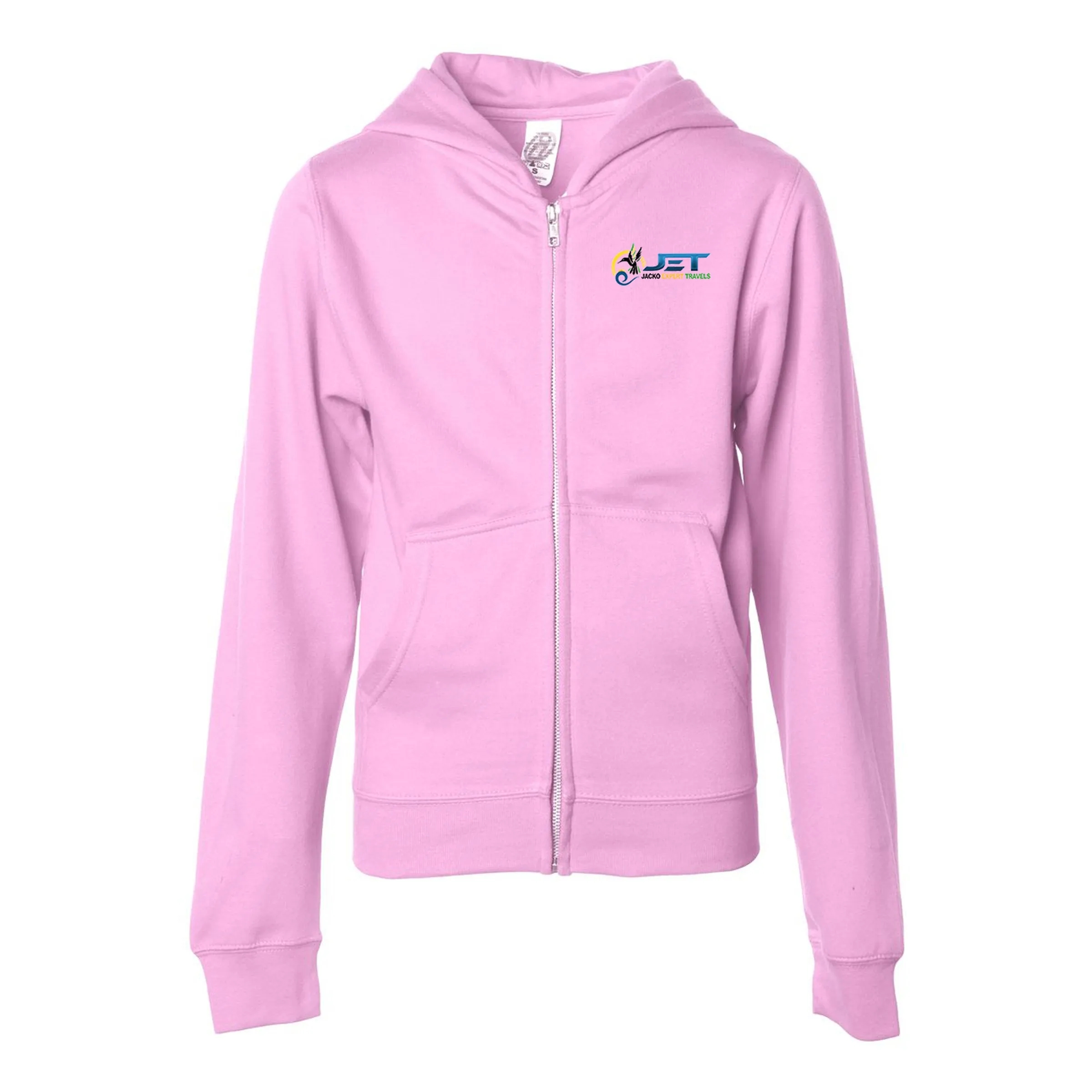 Independent Trading Co. Youth Midweight Zip Hooded 23