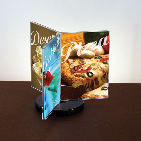 6 Panel Rotating Table Tent