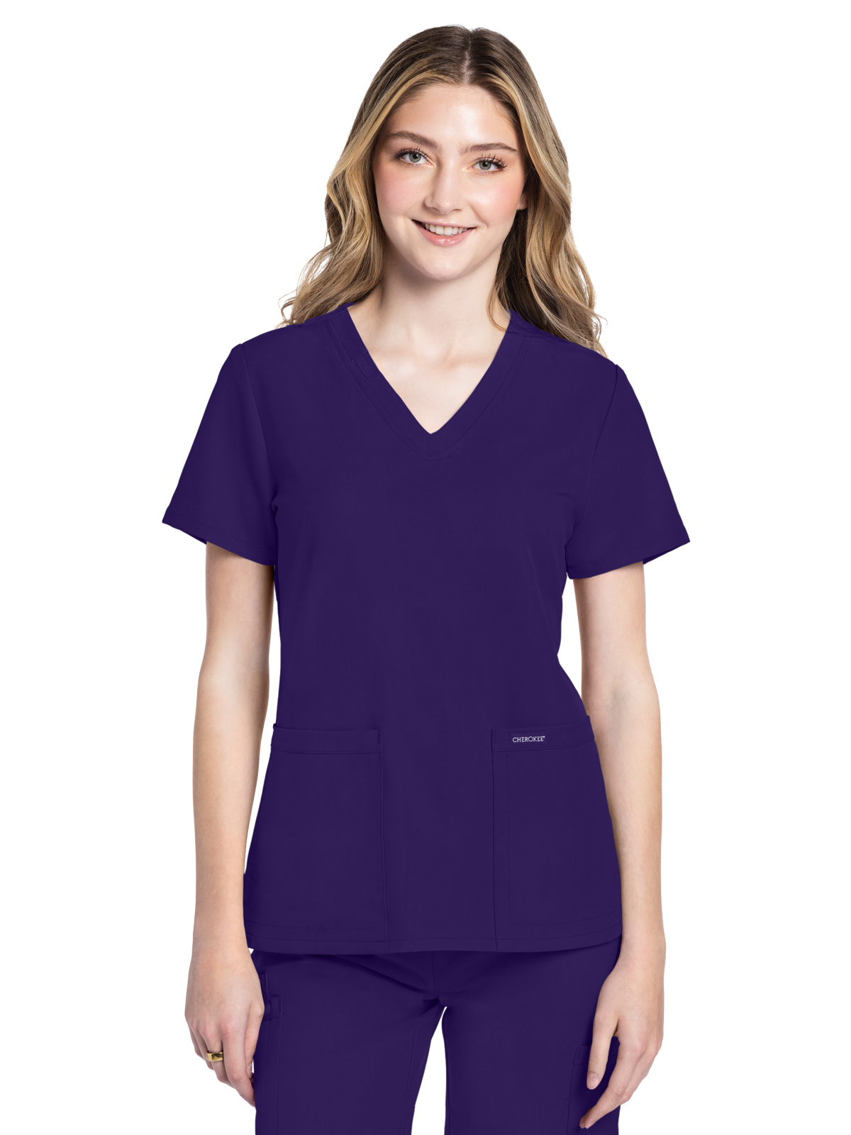 Cherokee - WW Originals Ultra - Women's 2-Pocket V-Neck Top 33