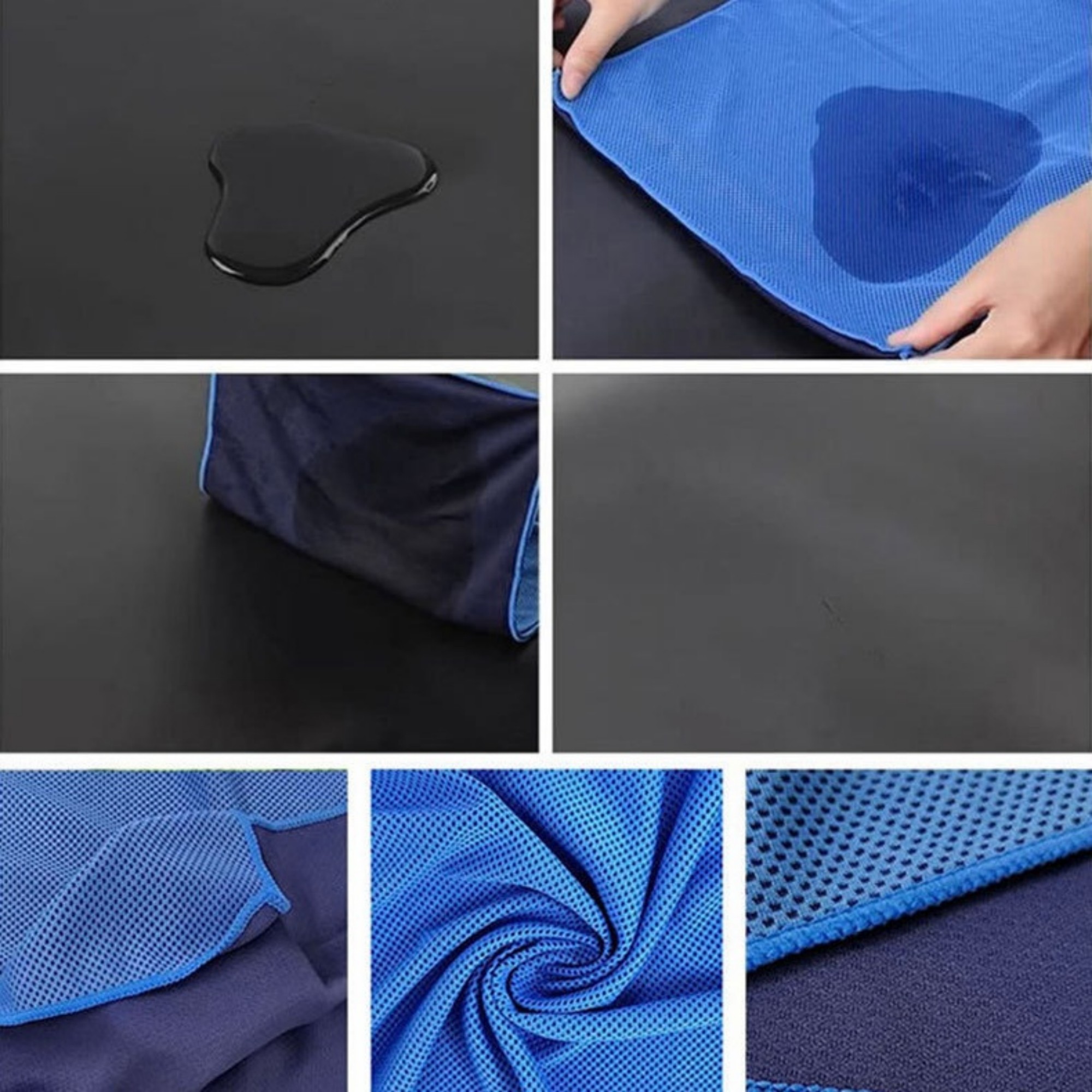 Quick Dry Sports Cooling Sun Protection Poncho Towel 2