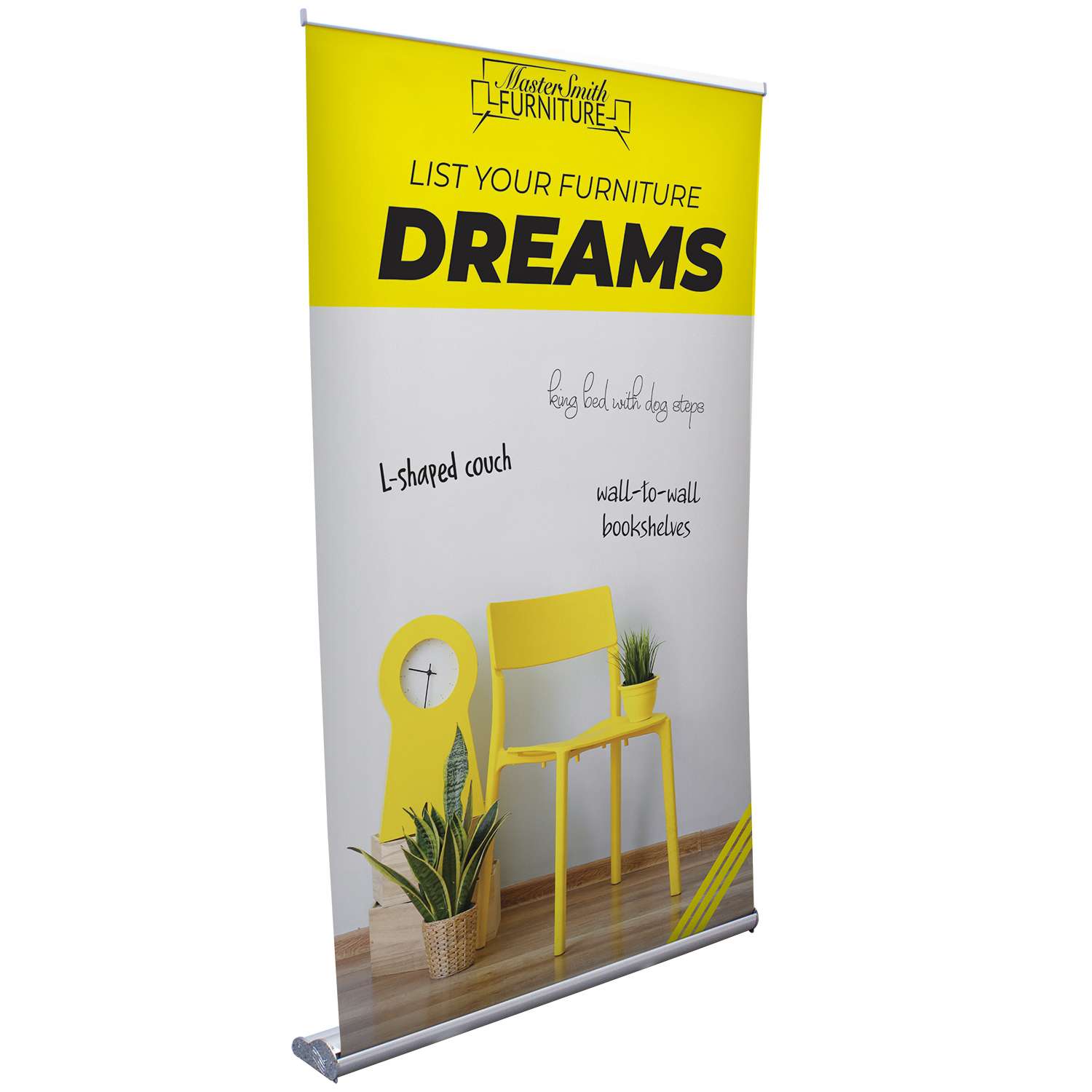 48" Stratus Retractor Kit (Dry-Erase Media) 6