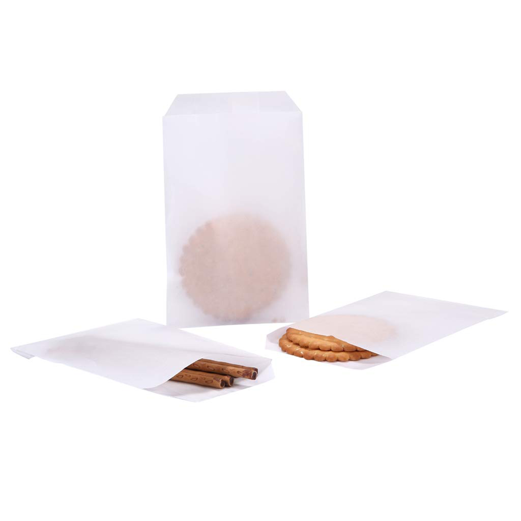 Flat Glassine Waxed Paper Treat Bags 2