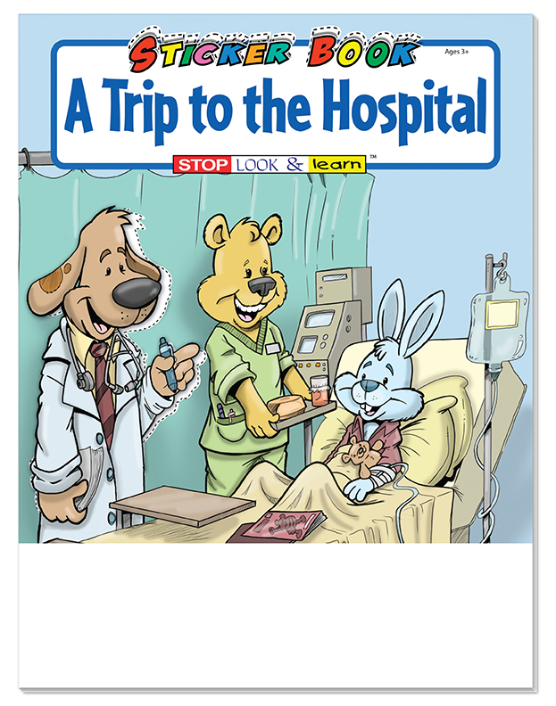 STICKER BOOK SET - A Trip to the Hospital Sticker Book Fun Pack 5