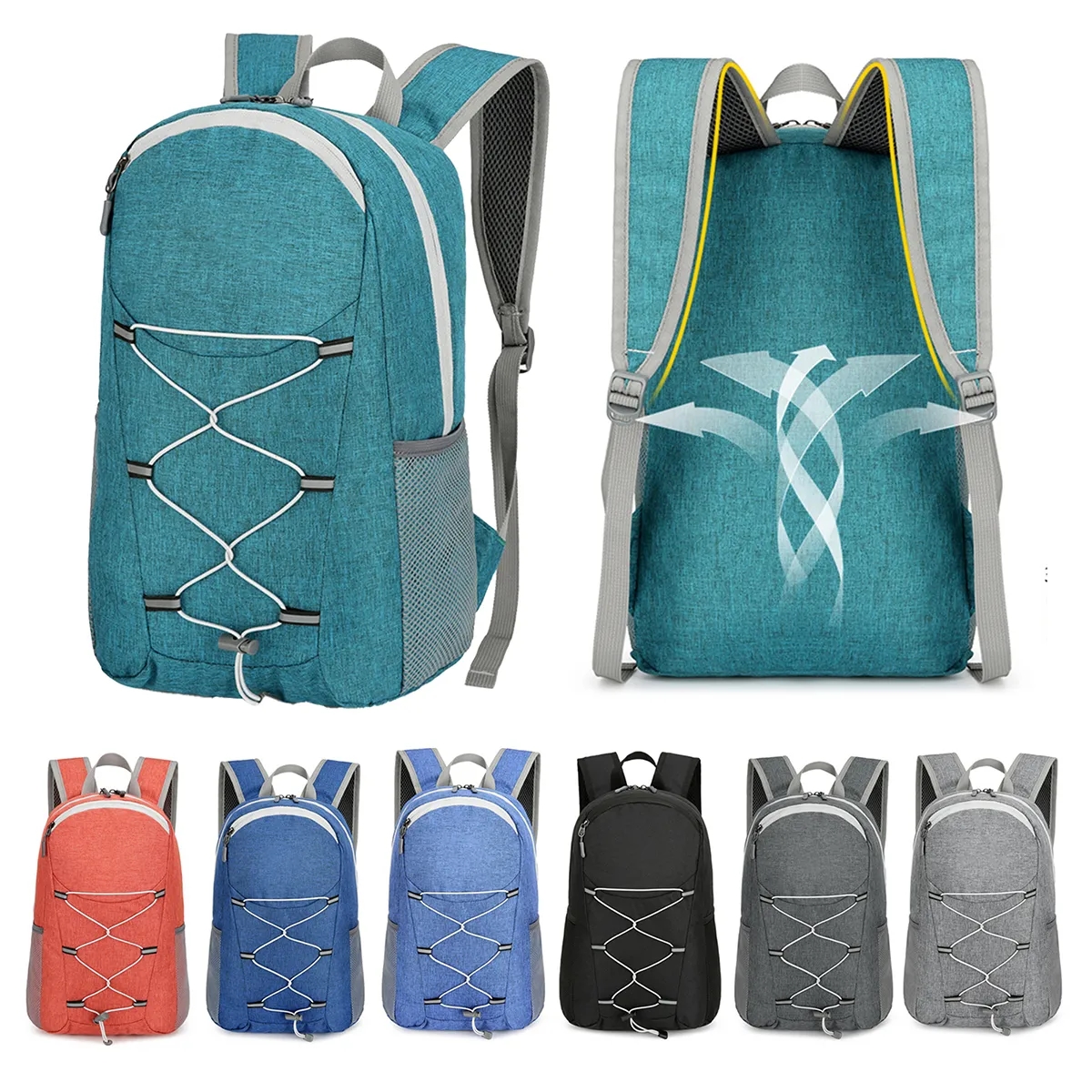Outdoor Foldable Camping Hiking Daypack Travel Backpack 7