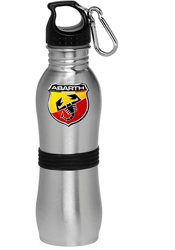 24 oz Stainless Steel with Rubber Grip Bottle, custom water bottle with logo imprint 2