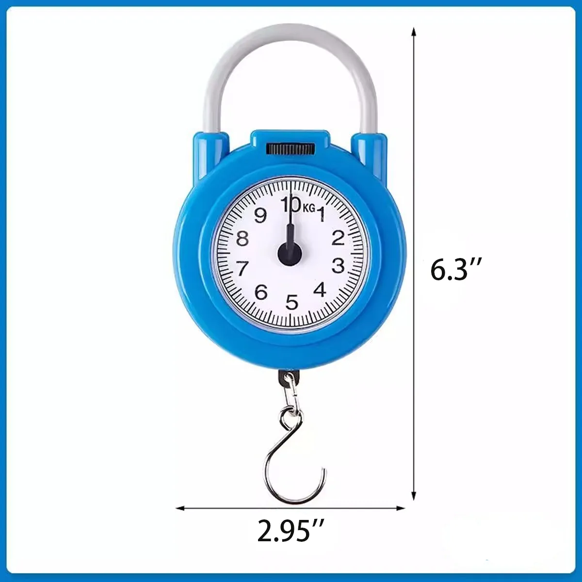 Portable Travel Luggage Spring Manual Digital Crane Scale 5