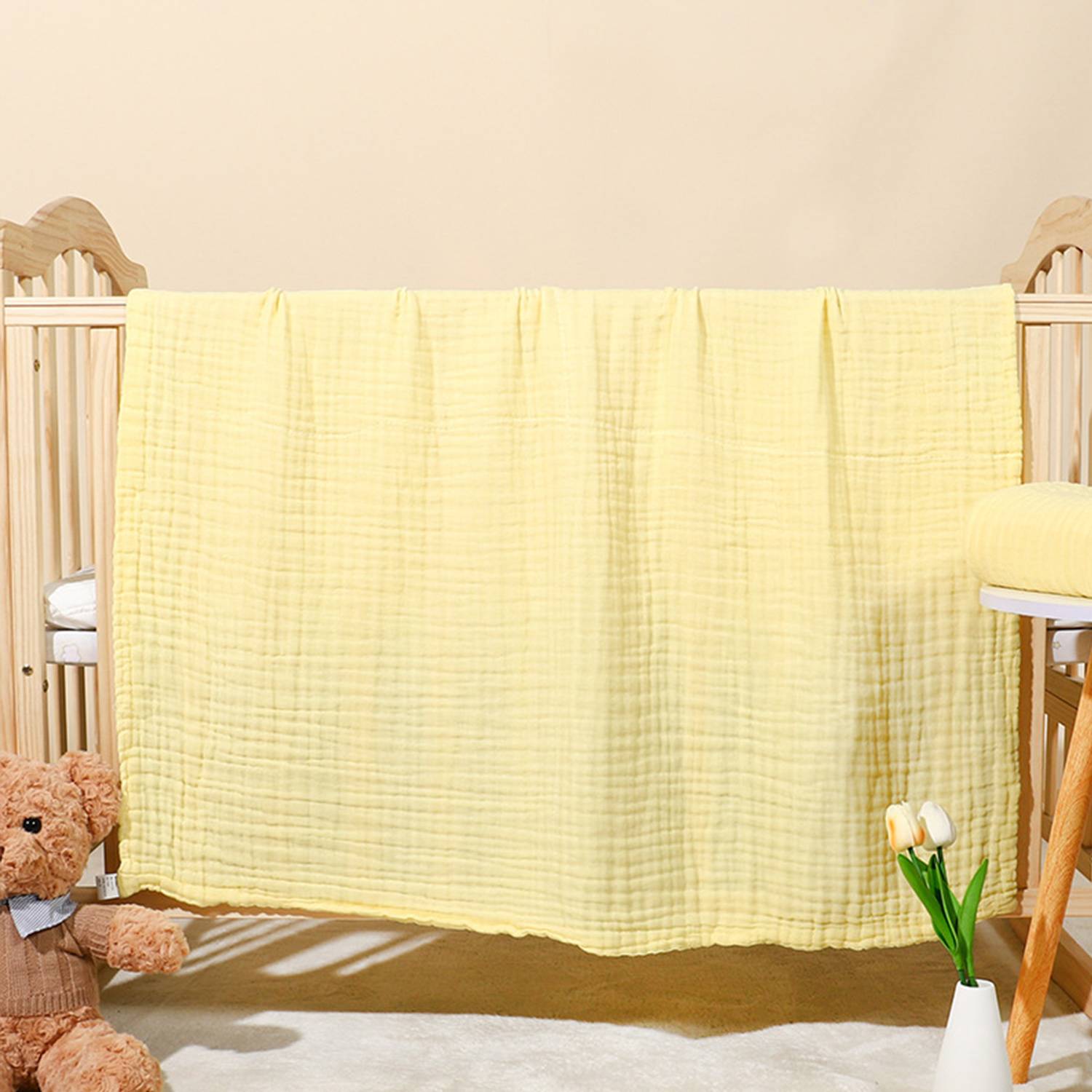 Light Weight Safe Pure Cotton Baby Blanket 1