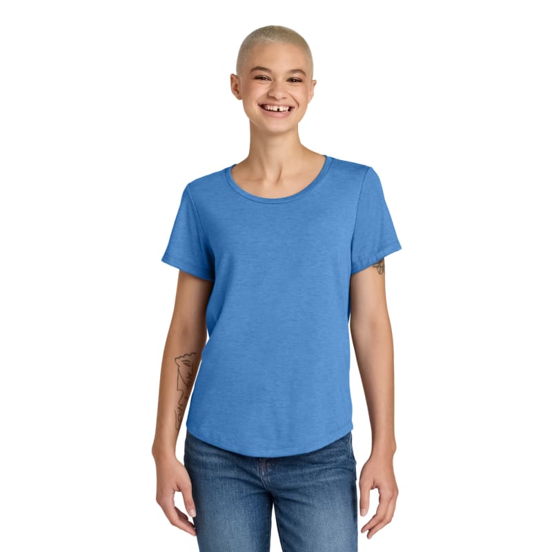 AllMade Women's Relaxed Tri-Blend Scoop Neck Tee 56