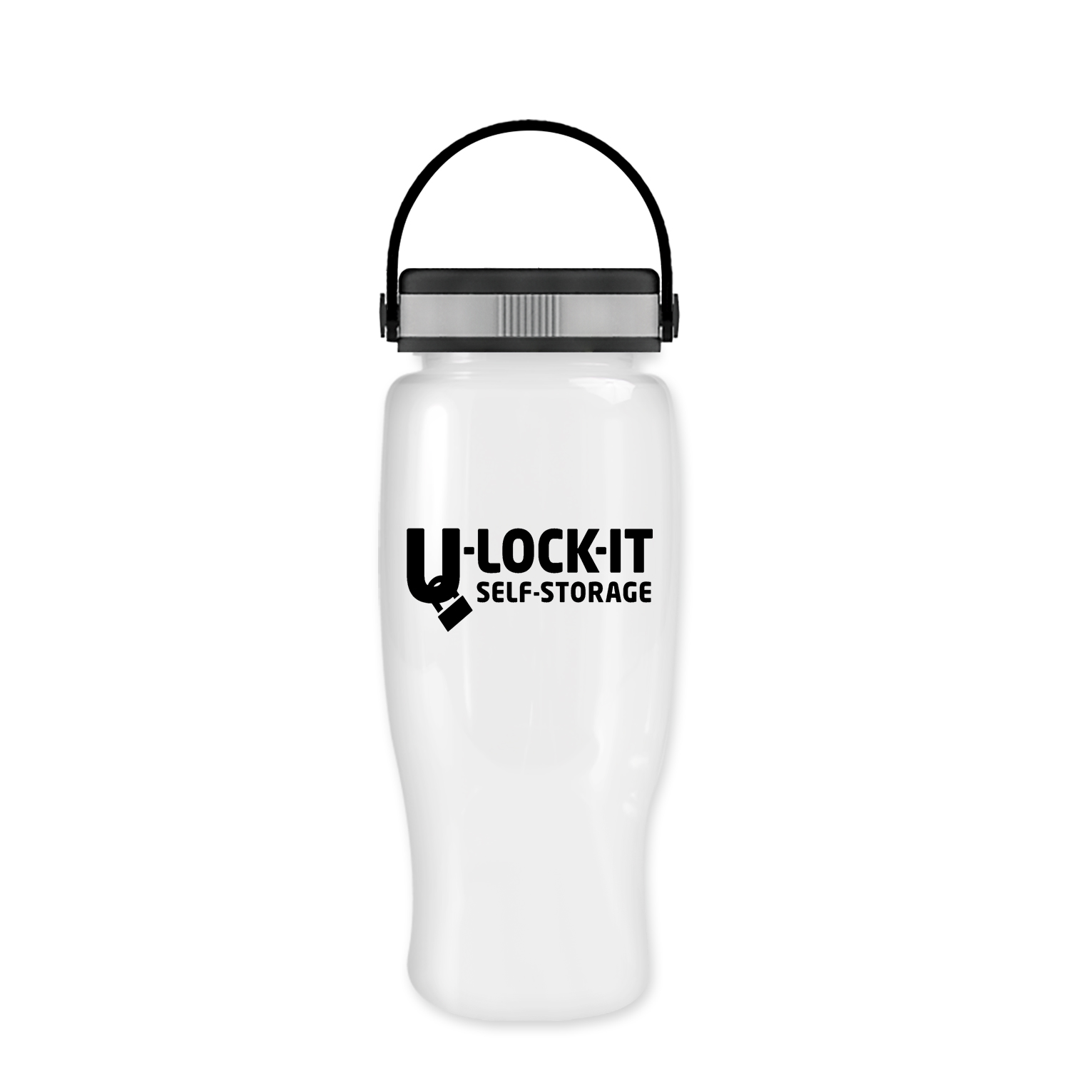 Poly-pure - 27 oz. Transparent Bottle with EZ Grip 5