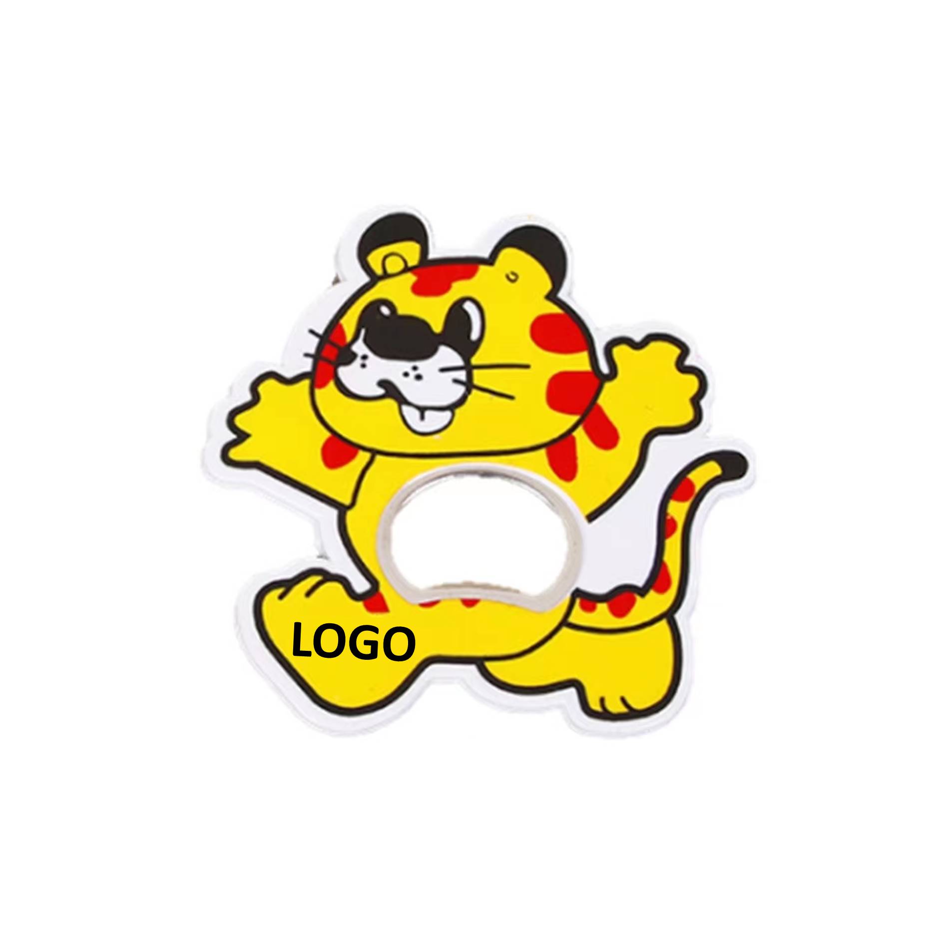 Cartoon Tiger Shape Magnetic Bottle Opener 2