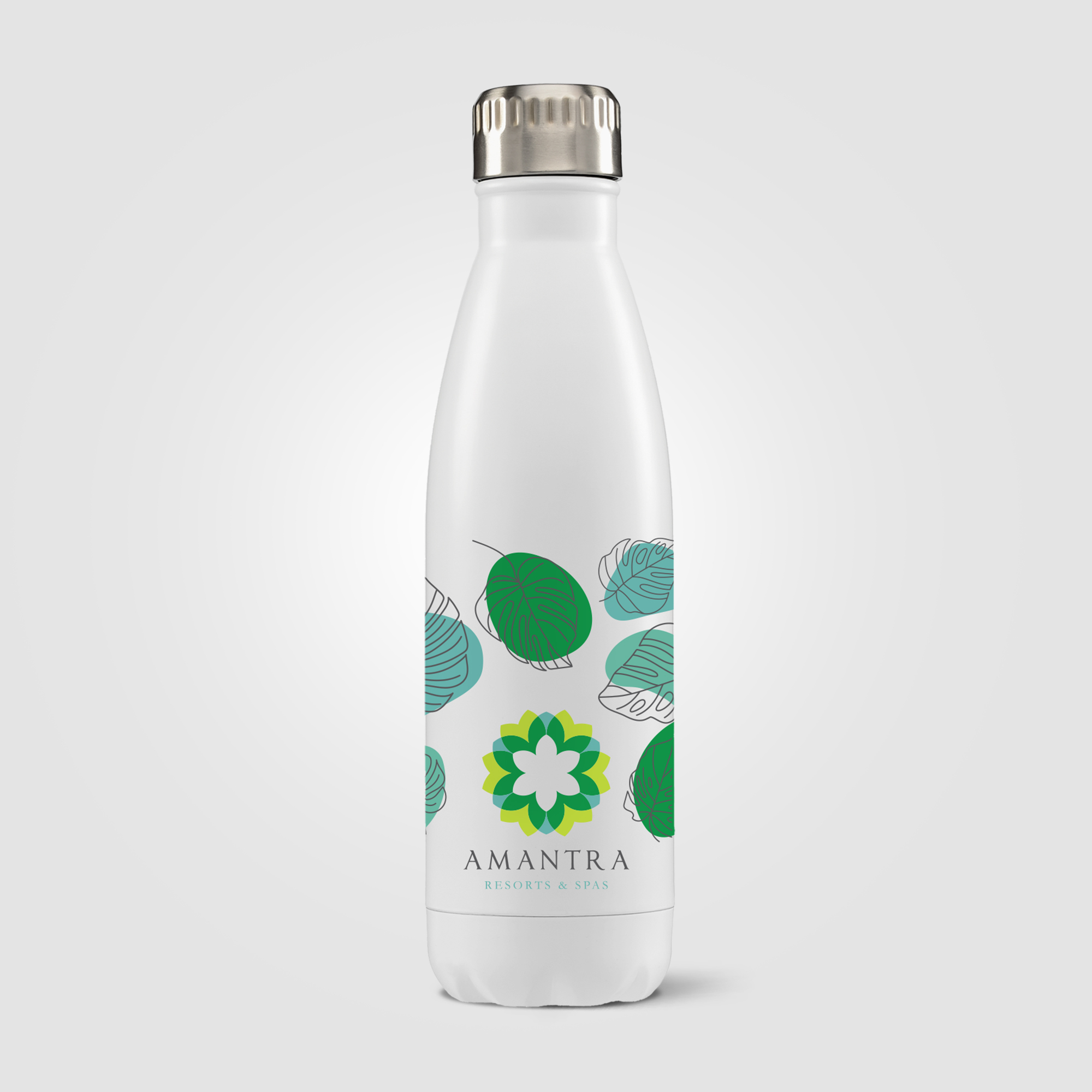 Ibiza - 16 oz. Double-Wall Stainless Bottle 26