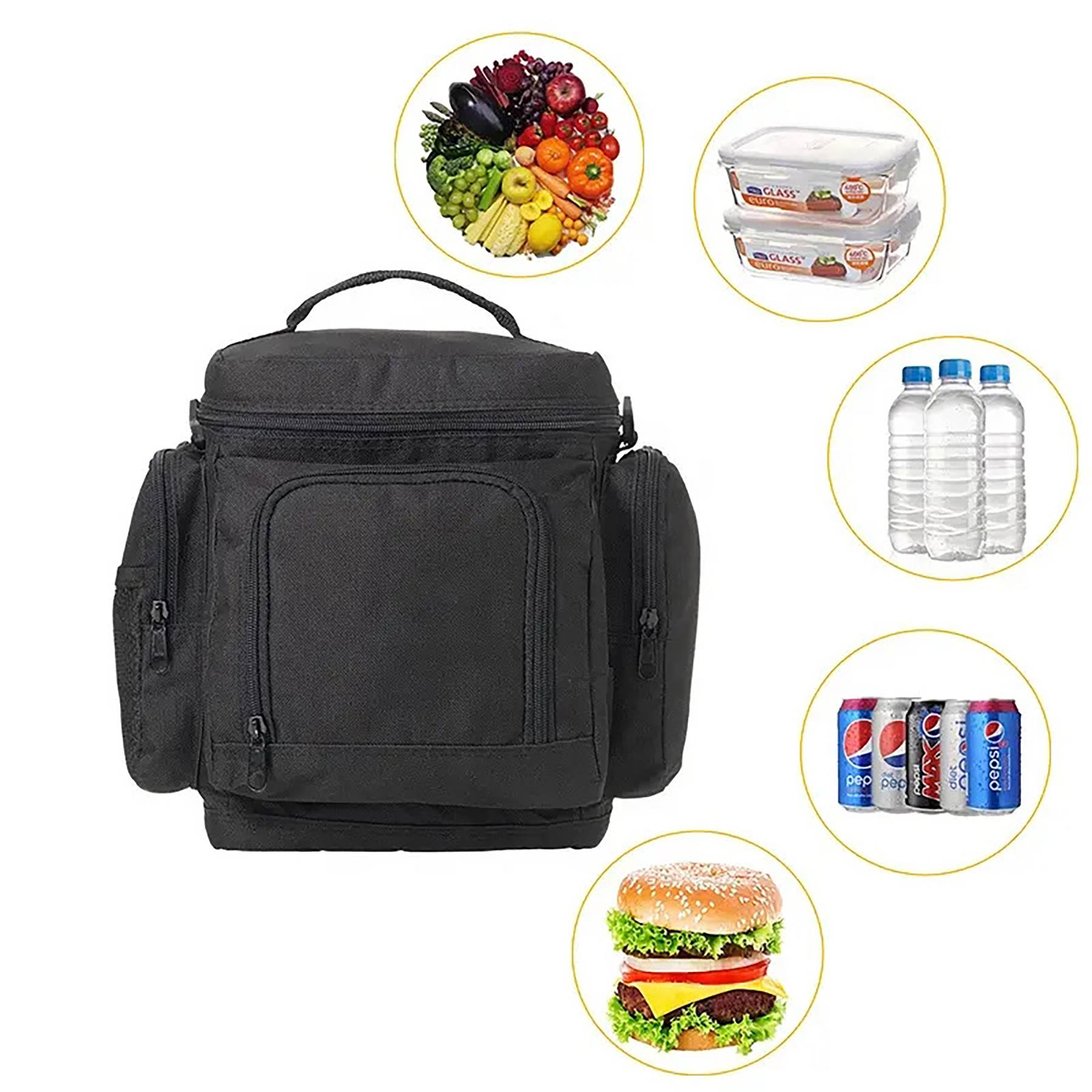 Insulated Picnic Lunch Bag Cooler 2