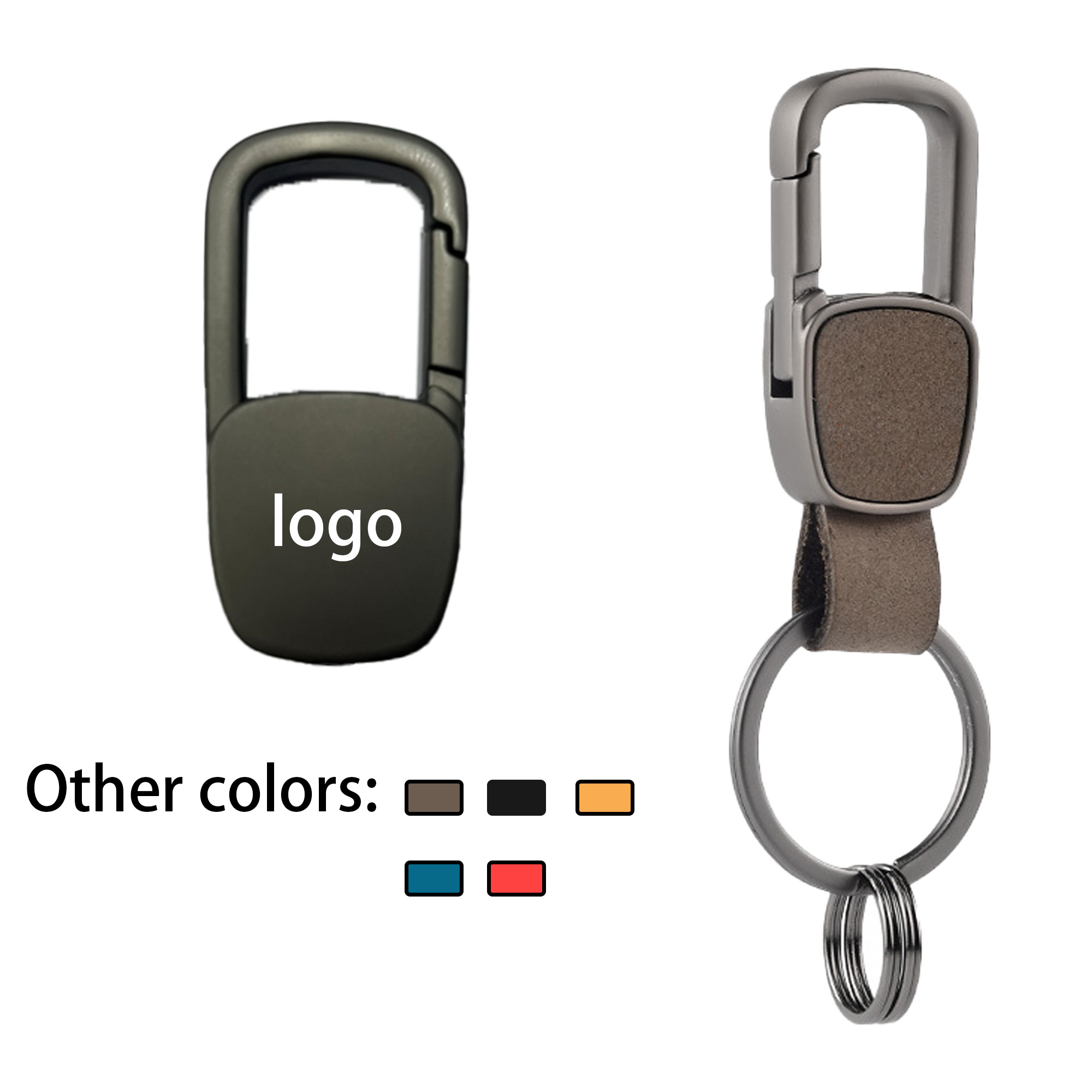 Leather keychain 1
