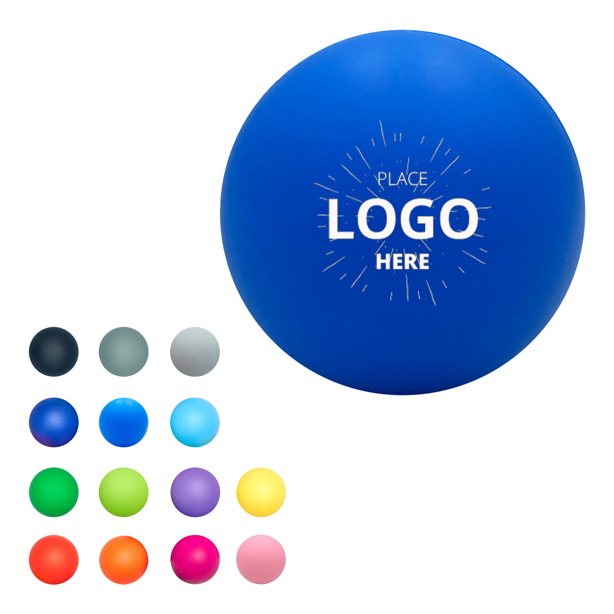 Silicone Solid Yoga Massage Fascia Ball 1