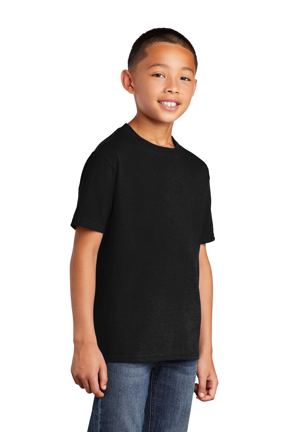 Port & Company® Youth Core Cotton DTG Tee 25