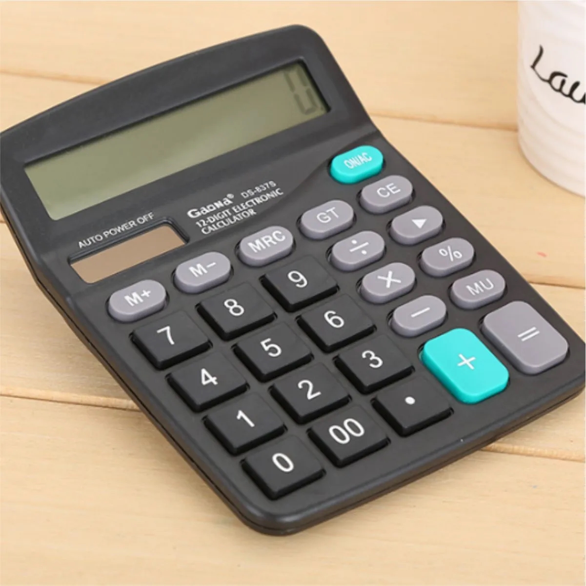 12 Digit Dual Power Desktop Calculator With Large Display 4