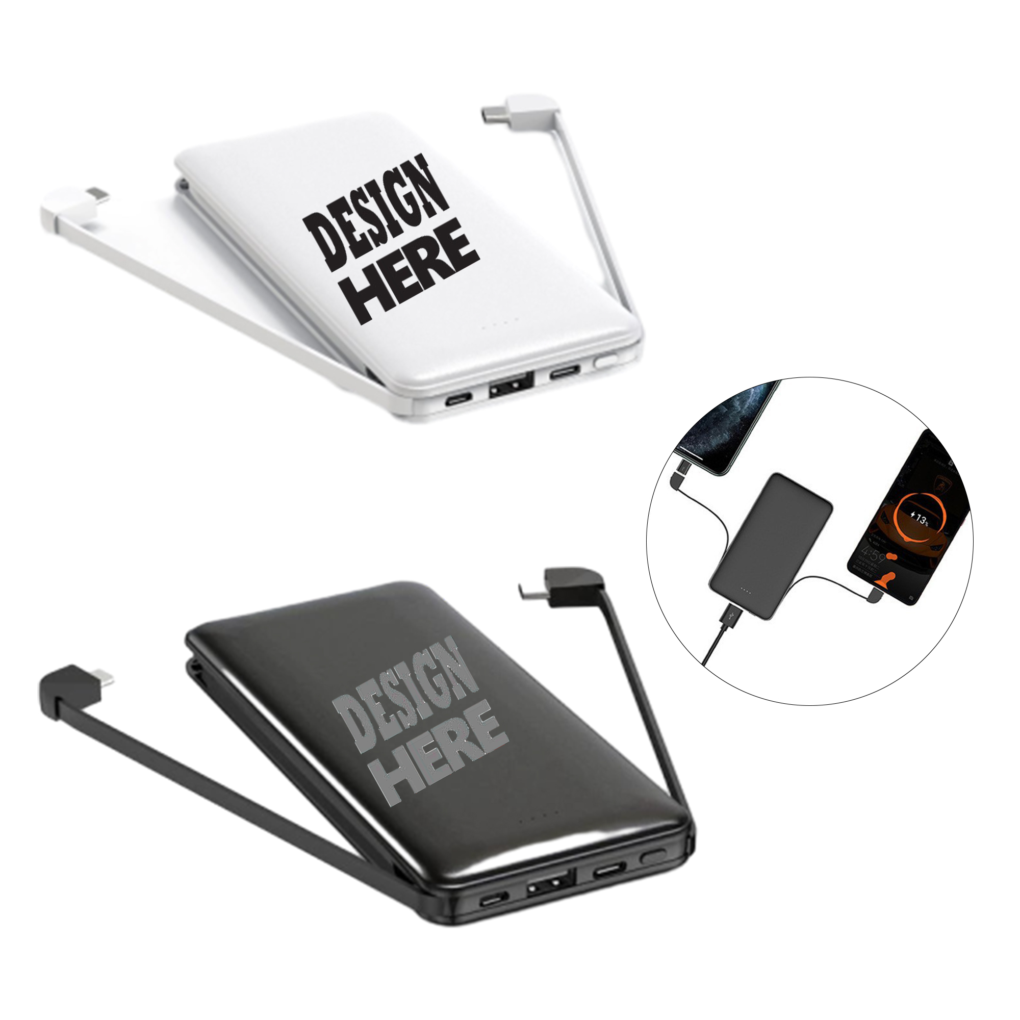 Lightweight Travel 10000mAh Power Bank 2