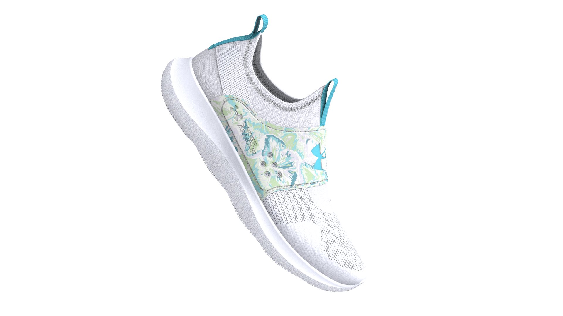 Women's UA Runplay Print Running Shoes 2