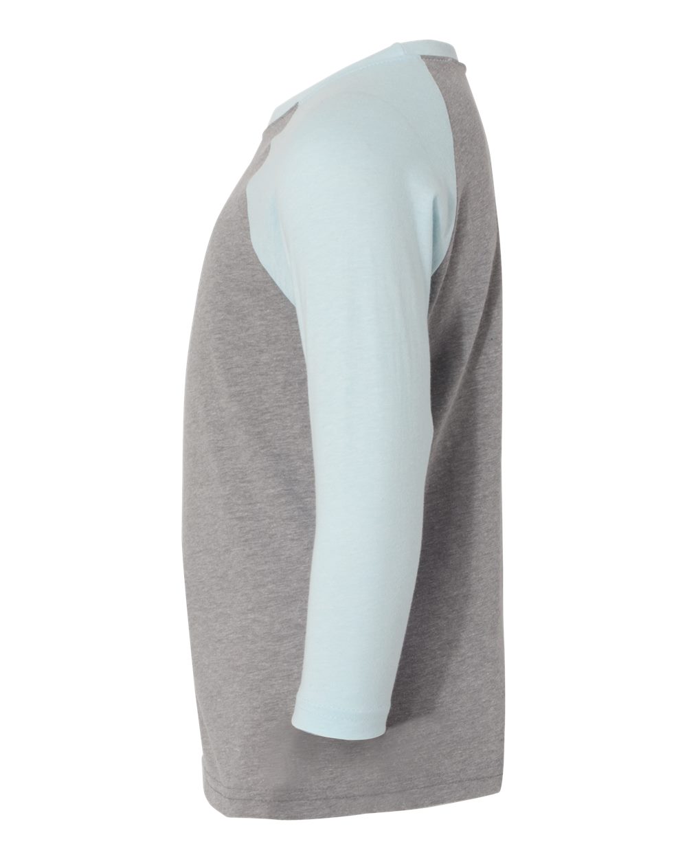 Youth CVC Three-Quarter Sleeve Raglan Tee - 3352 5