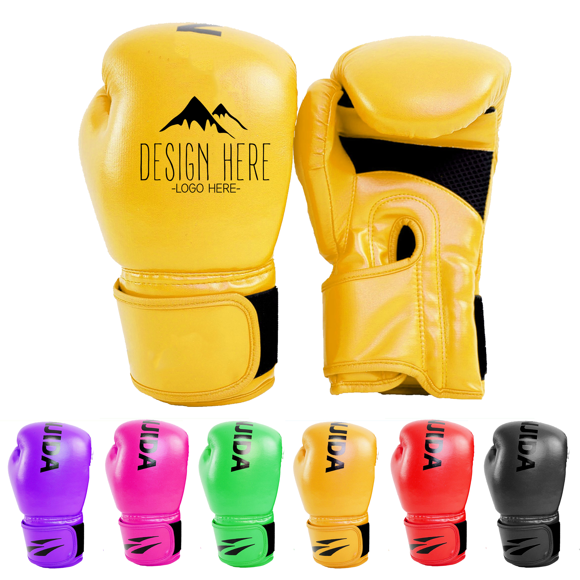 MOQ10 PU Leather Durable Training Boxing Gloves 1