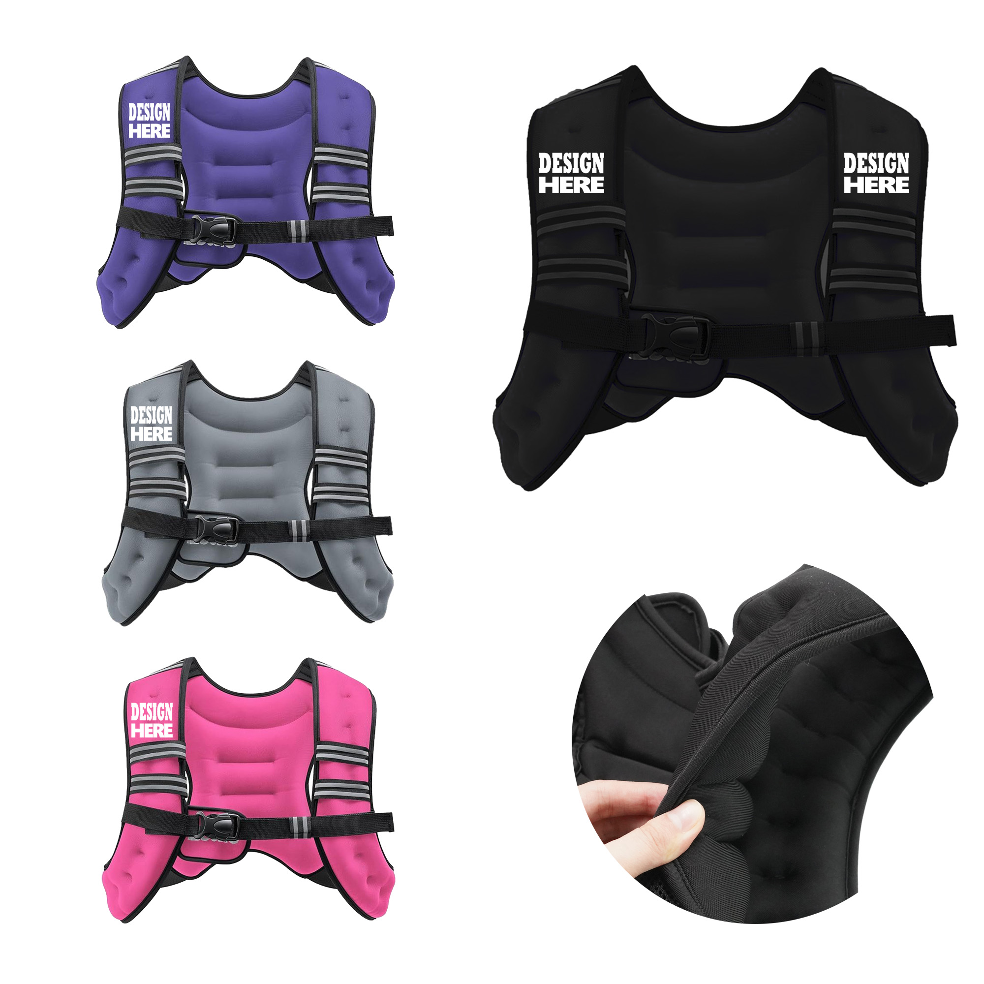 MOQ 3pcs Weighted Vest 2