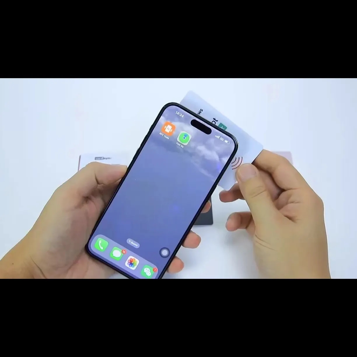 Custom NFC Mobile Phone Smart Google Review Card 3