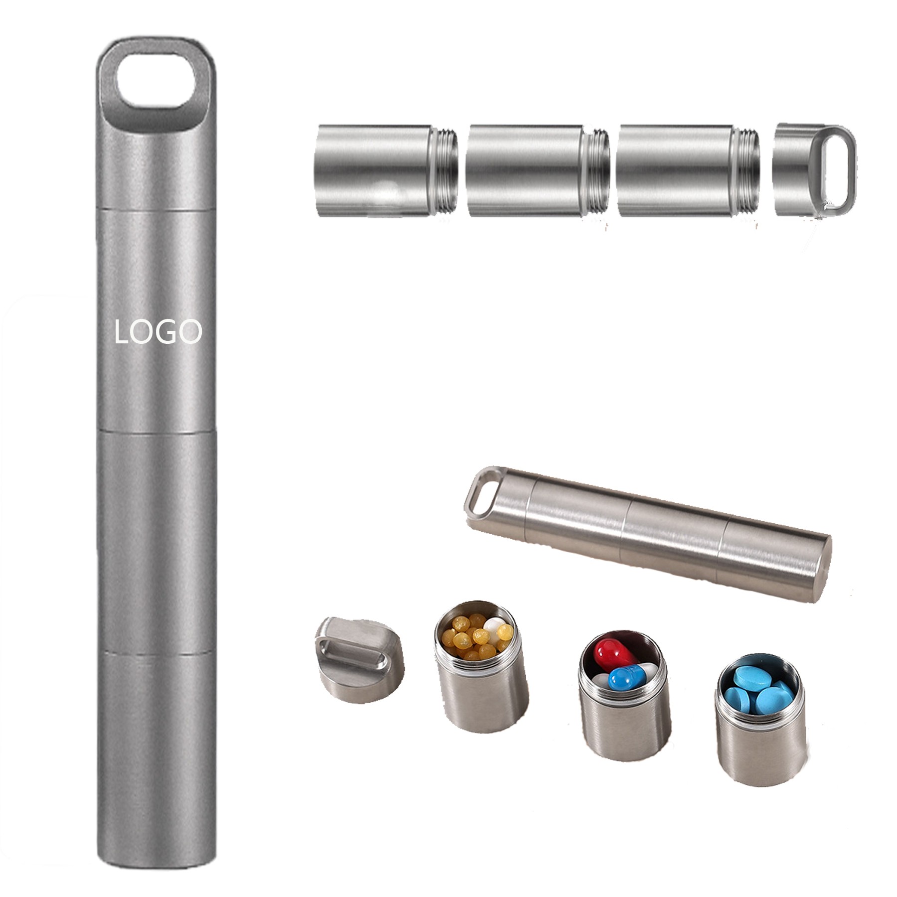 Stainless Steel Medicine Box