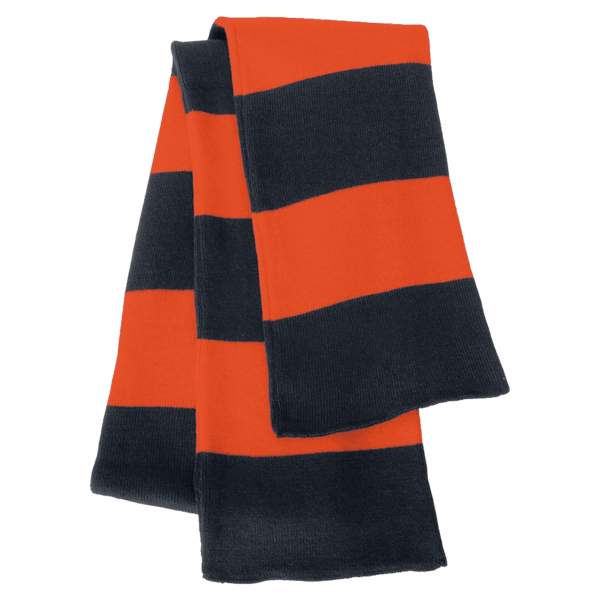 Sportsman SP02 Rugby Striped Knit Scarf 17
