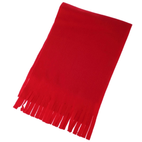 Polar Fleece Tassels Winter Scarf 8
