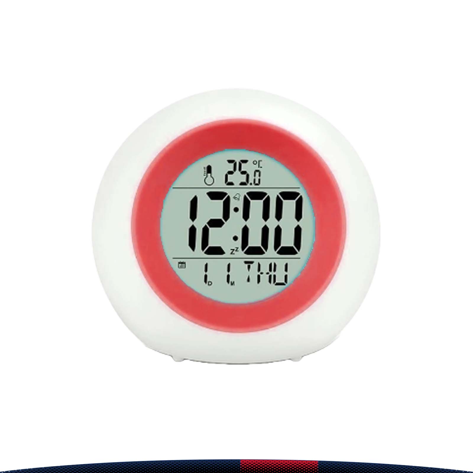 Color Change Round Clock 4