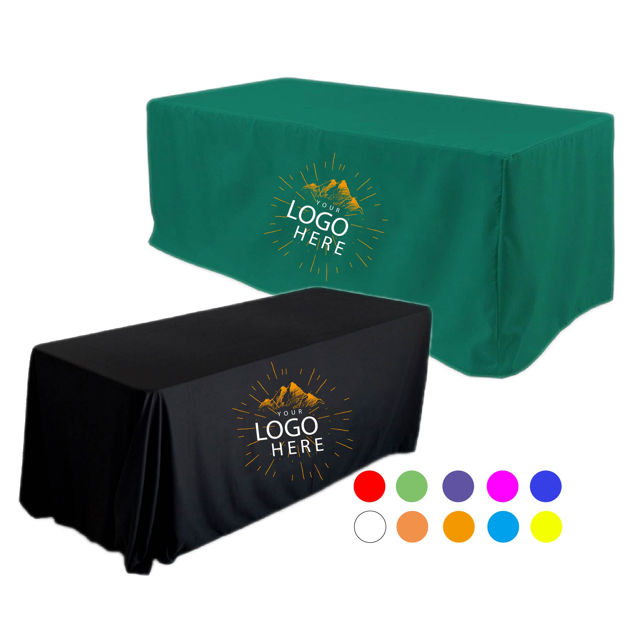 Full Color 6` Table Cover Throw 2