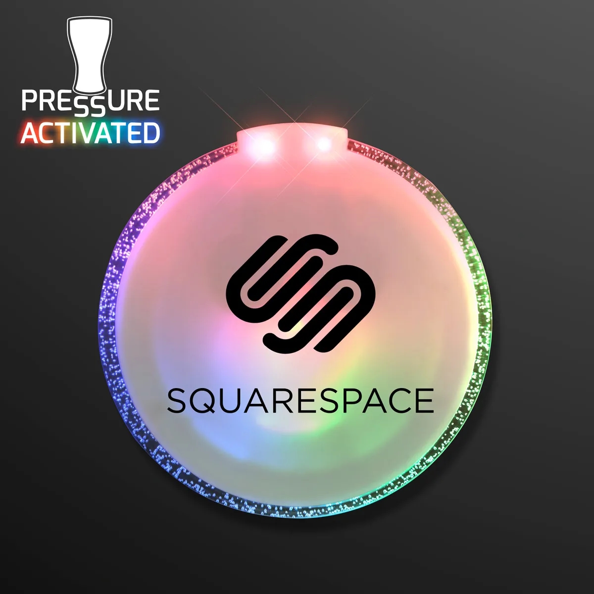 Color Change LED Round Drink Coasters 4