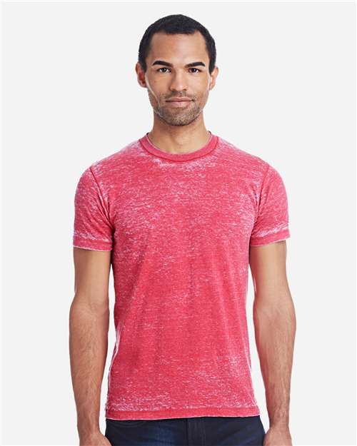Unisex Acid Wash Burnout T-Shirt - 1350 7