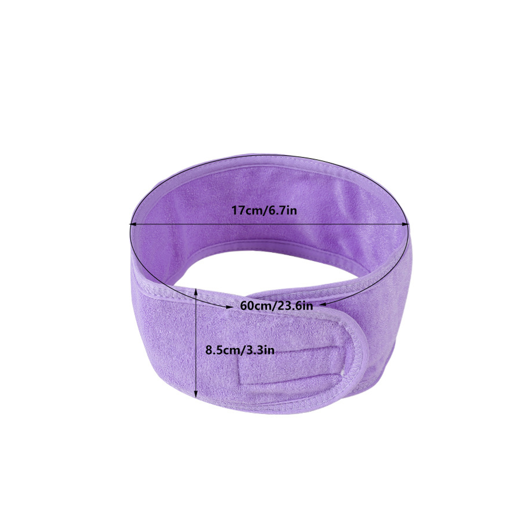Adjustable Face Wash Headband 3