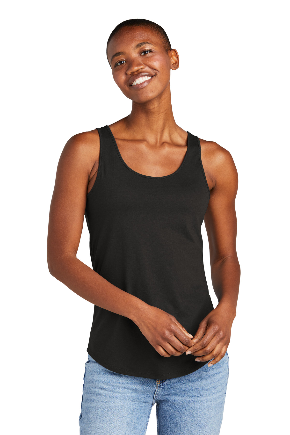 District Women's Perfect Tri Relaxed Tank DT151 88