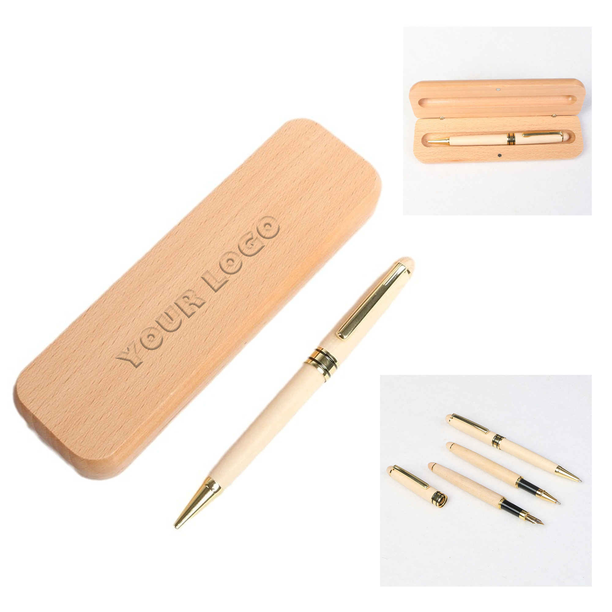 Maple Wood Pen Gift Box 2