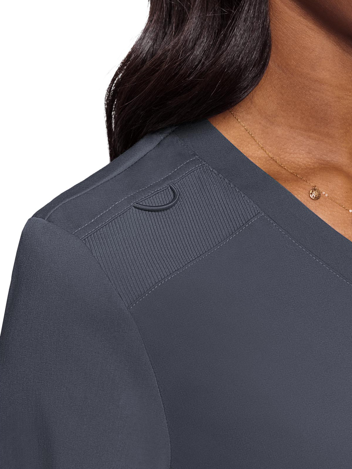 Med Couture - MC Touch - Women's 1-Pocket V-Neck Top 11