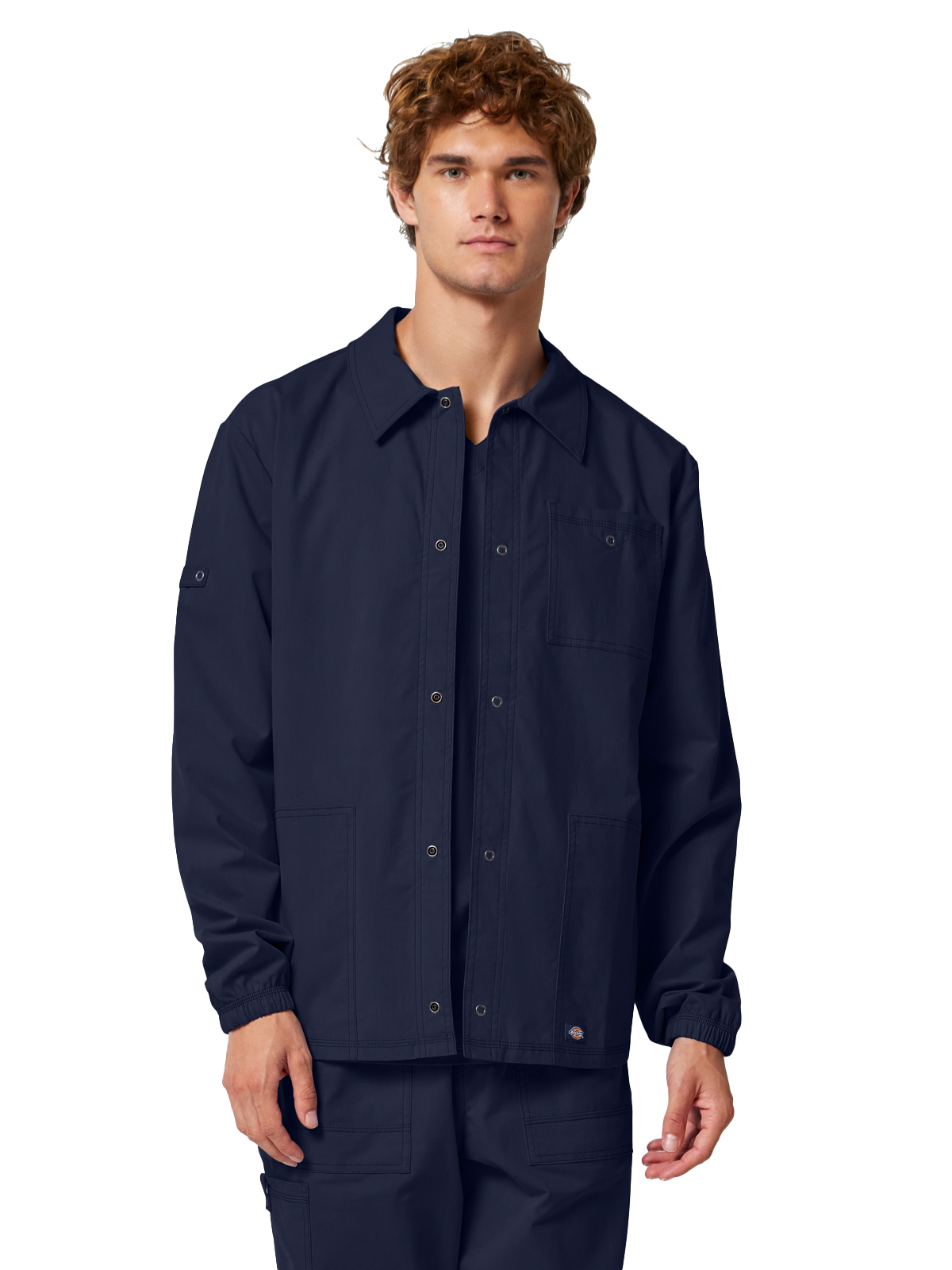 Dickies Medical - Forge - Men's 3-Pocket Snap Front Jacket