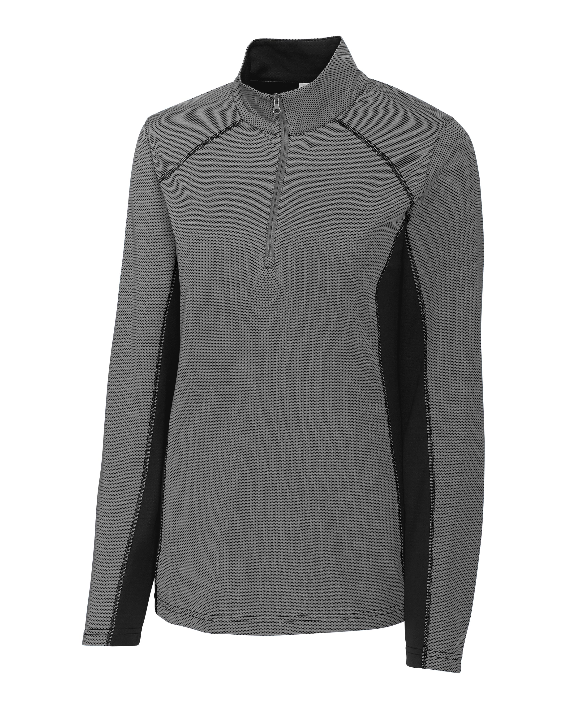 Clique Ice Pique Colorblock Tech Womens Half Zip 34