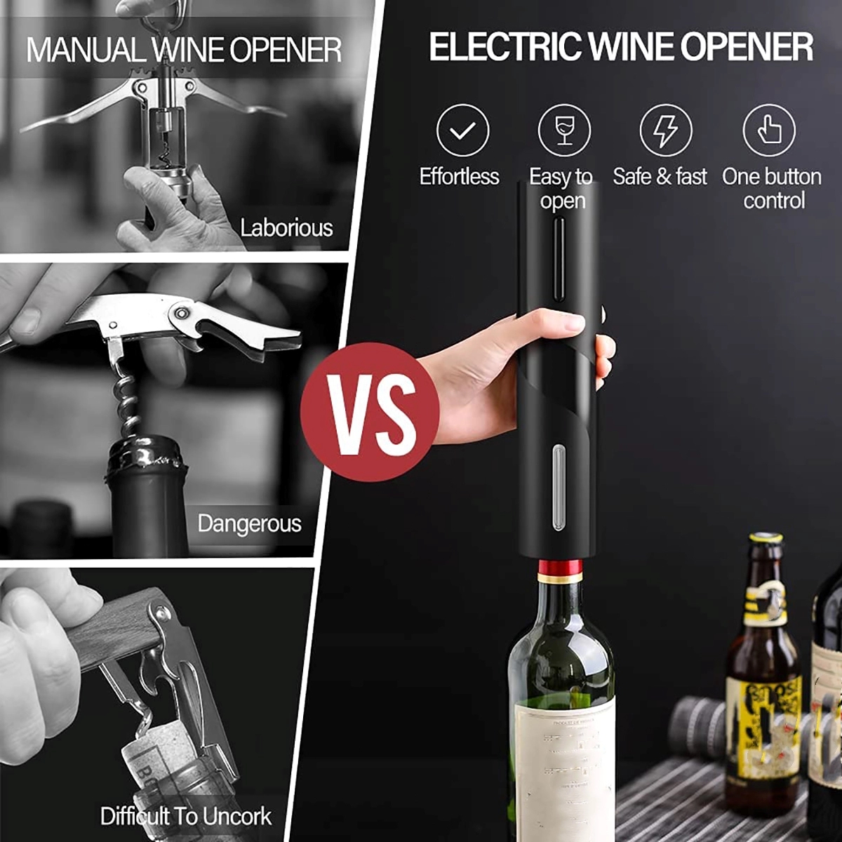 4-In-1 Wine Bottle Opener Kit 5