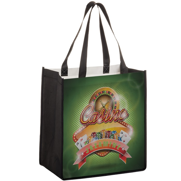 Dye Sublimated P.E.T. Grocery Bag 3
