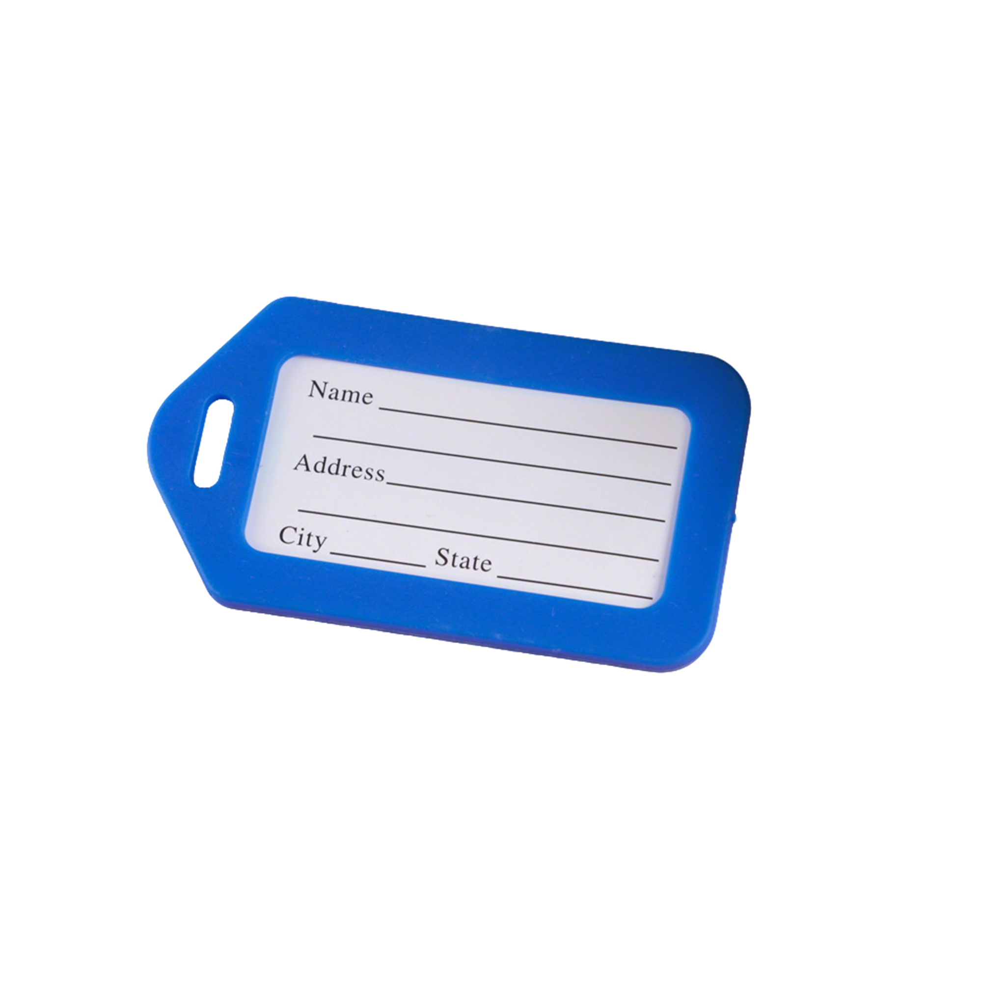 Rigid Plastic Travel Luggage Identification Tag 16