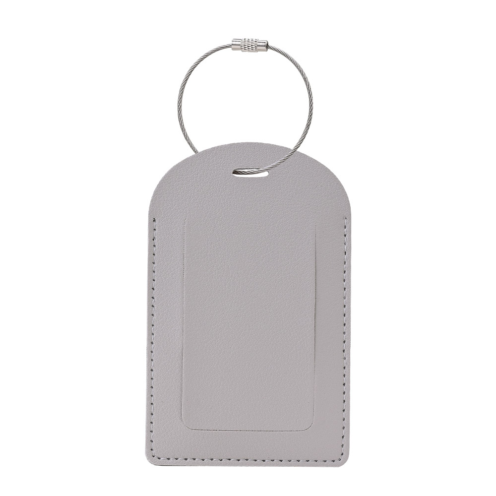 Vegan Leather Luggage Tag With Custom Logo 11
