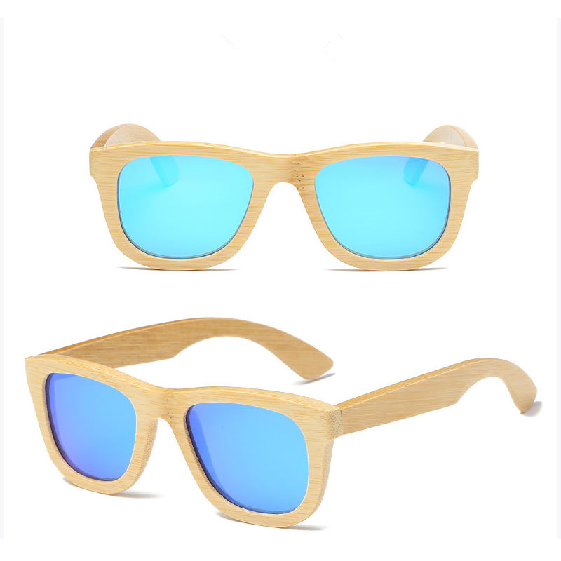 Polarized Lenses Bamboo Wood Sunglasses 2